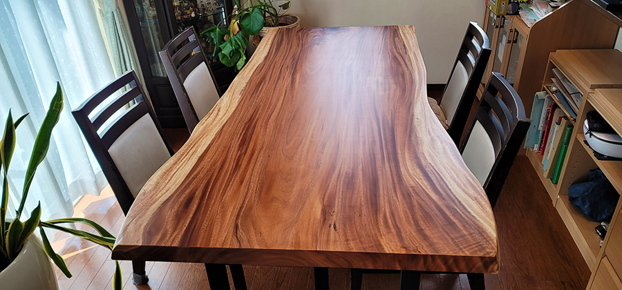 無垢一枚板テーブル