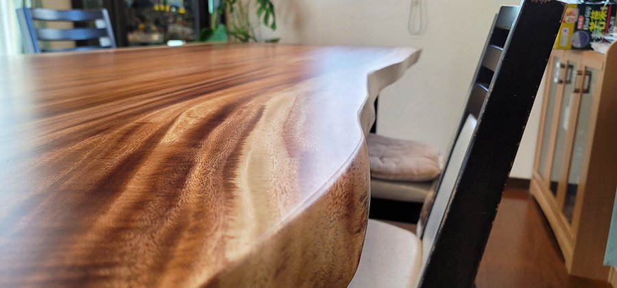 天然木一枚板の動き