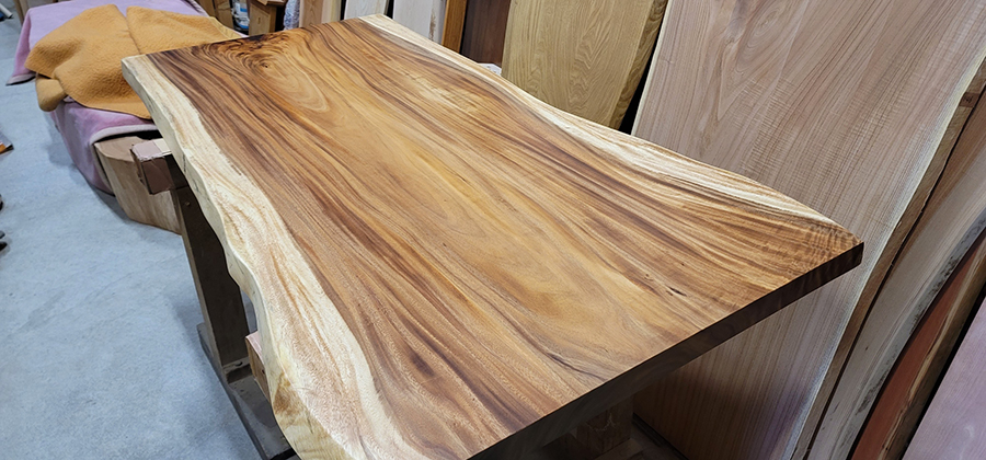 モンキーポット一枚板