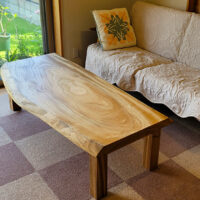 無垢一枚板ローテーブル