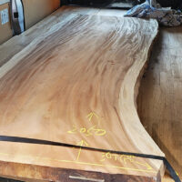 モンキーポット無垢一枚板