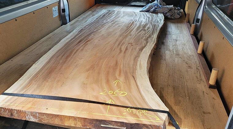 モンキーポット無垢一枚板