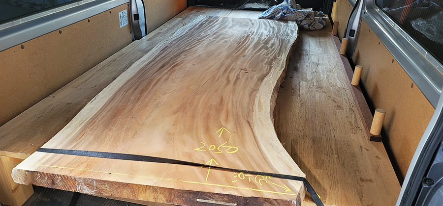 モンキーポット無垢一枚板