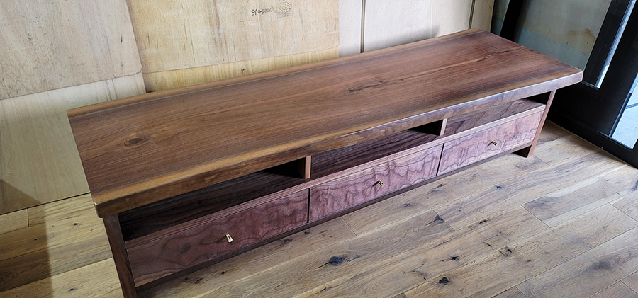 一枚板テレビボード