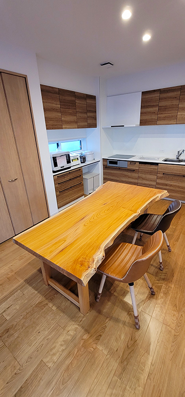 無垢一枚板テーブル