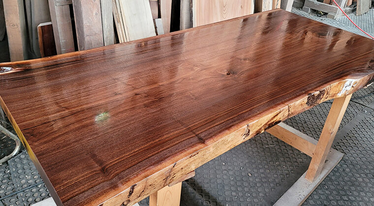 ブラックウォルナット一枚板