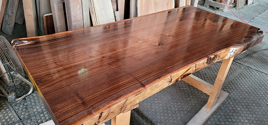 ブラックウォルナット一枚板