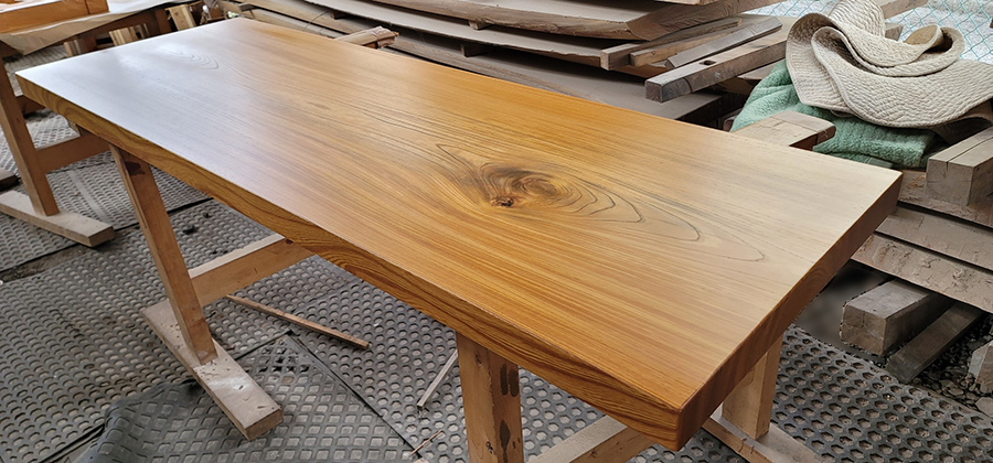 欅一枚板テーブル
