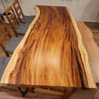 モンキーポット一枚板テーブル天板