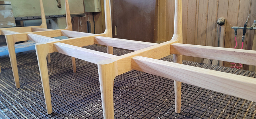 無垢一枚板ベンチ