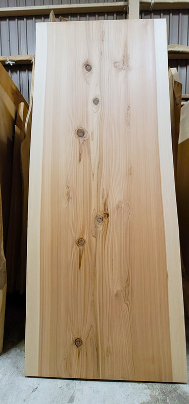 杉一枚板テーブル天板