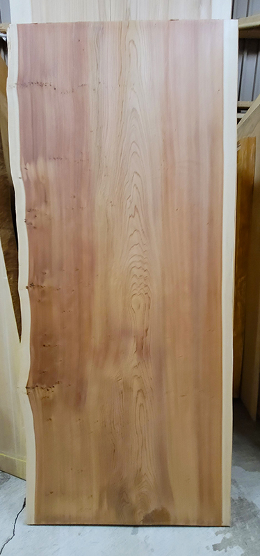 杉一枚板テーブル天板