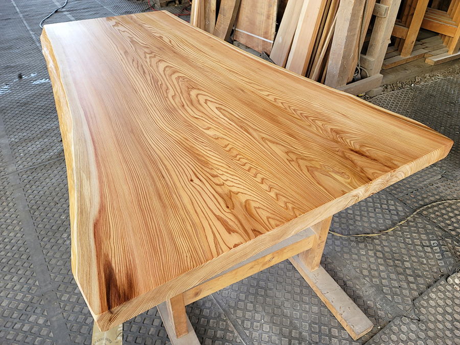 杉一枚板テーブル