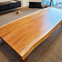 ケヤキ一枚板座卓販売