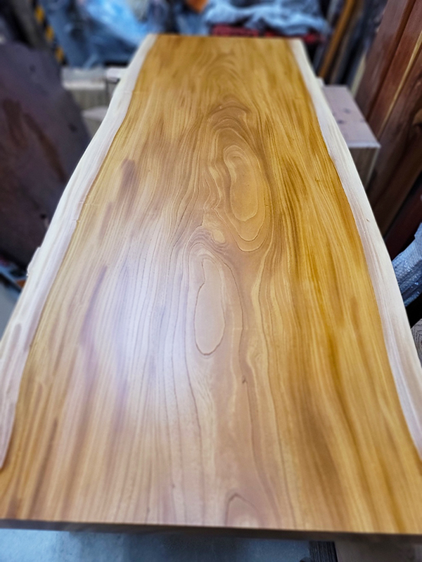 ケヤキ一枚板テーブル天板