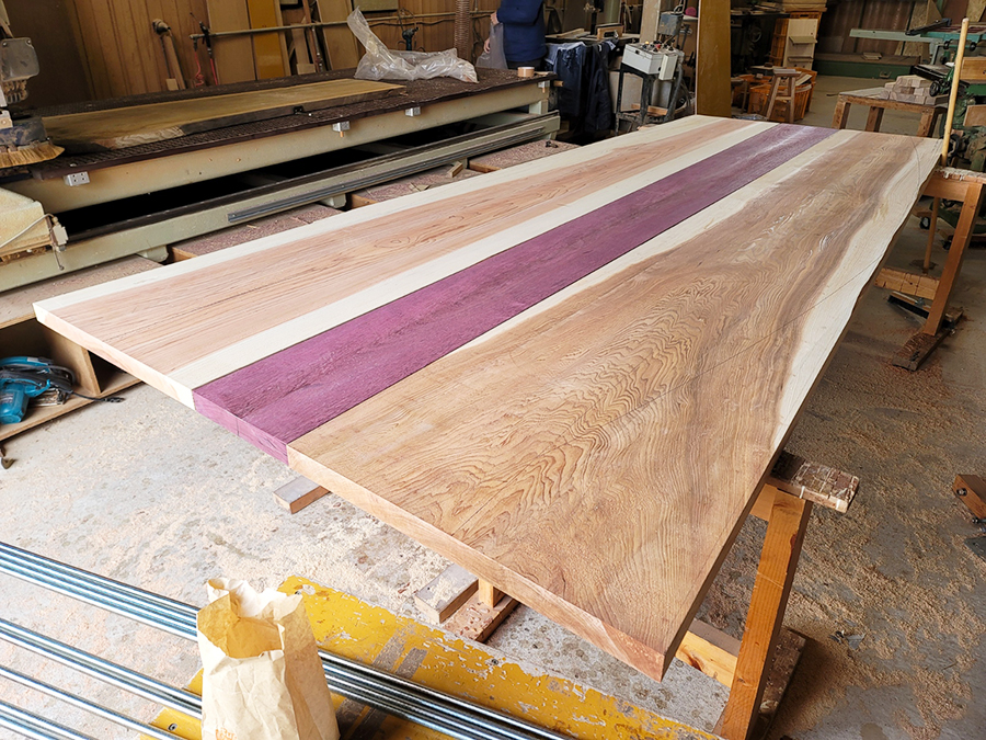 木の板会議テーブル天板