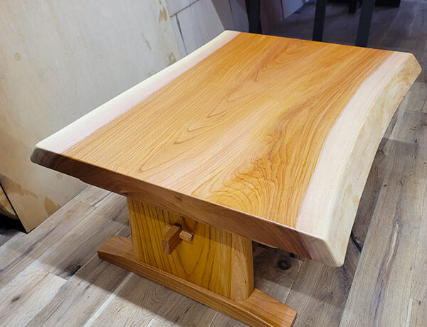 ケヤキ一枚板座卓