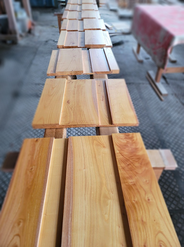 無垢板のパネル