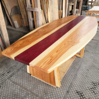 天然木会議テーブル