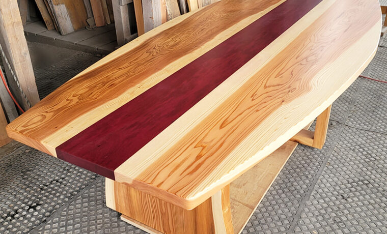 天然木会議テーブル