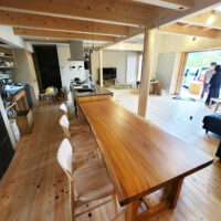 無垢一枚板ダイニングテーブル