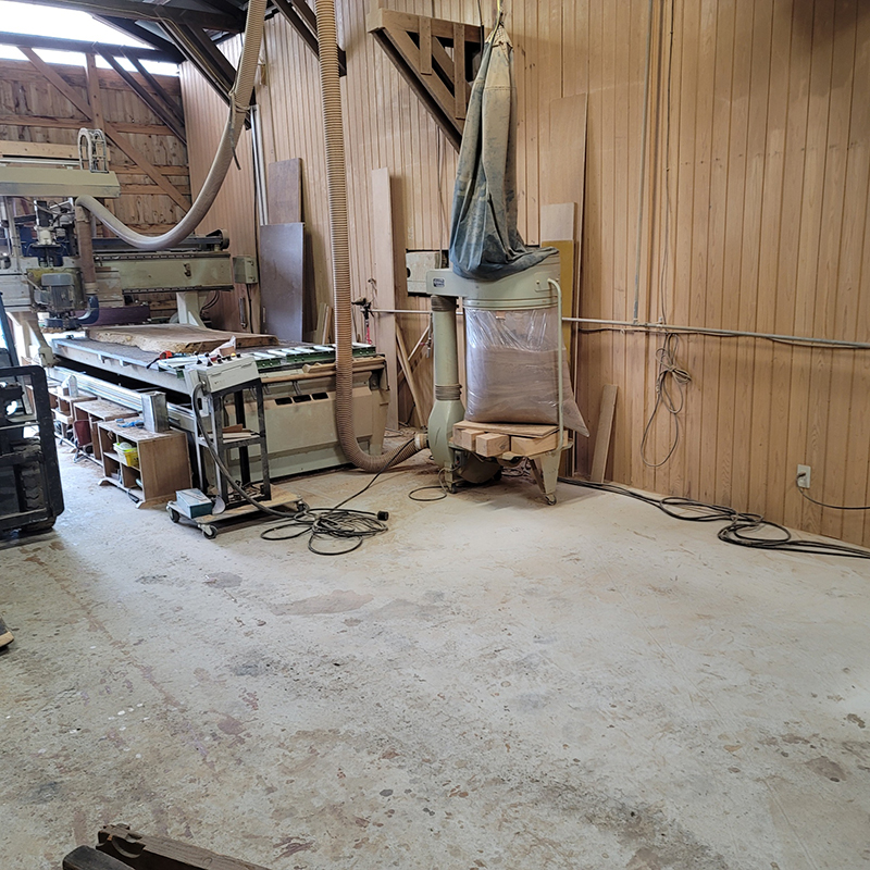 一枚板加工機械導入