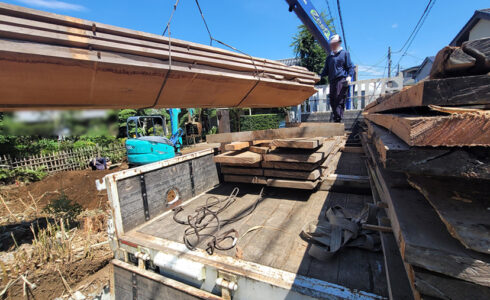 一枚板の引き取り