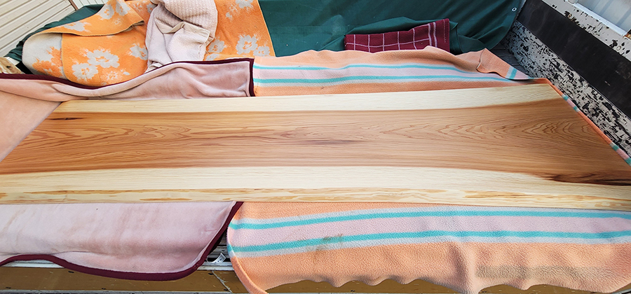 木の一枚板看板