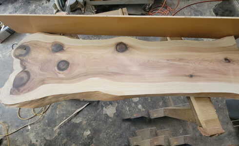 一枚板テレビ台