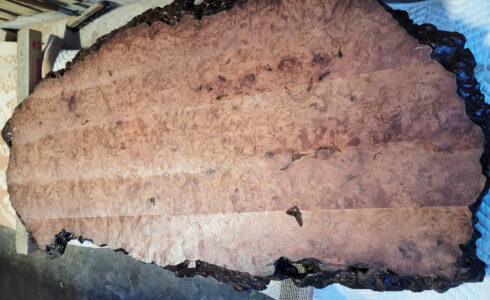 カリン無垢一枚板テーブル天板