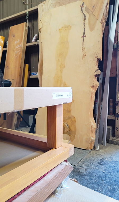 無垢一枚板テーブル