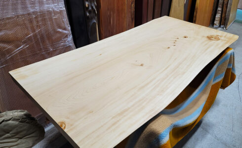 栃一枚板テーブル天板