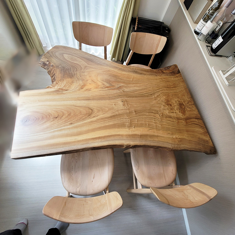 無垢一枚板テーブル天板