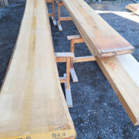 ヒノキ一枚板カウンター