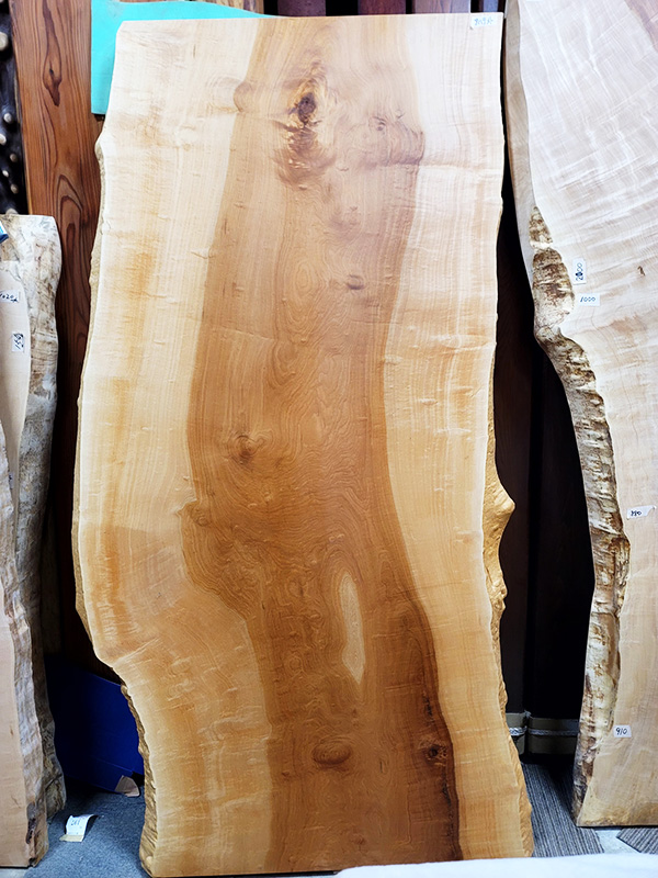 栃の一枚板テーブルサイズ