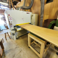 ワイドベルトサンダー導入