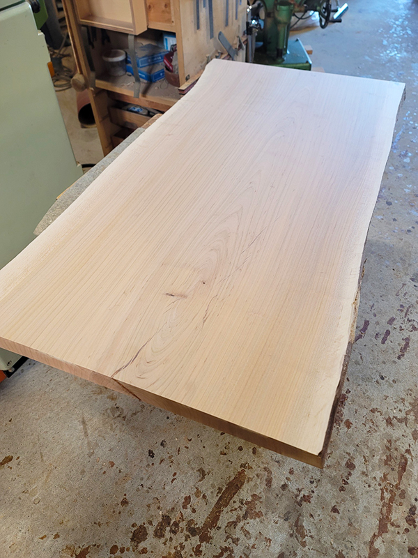 本桜一枚板テーブル