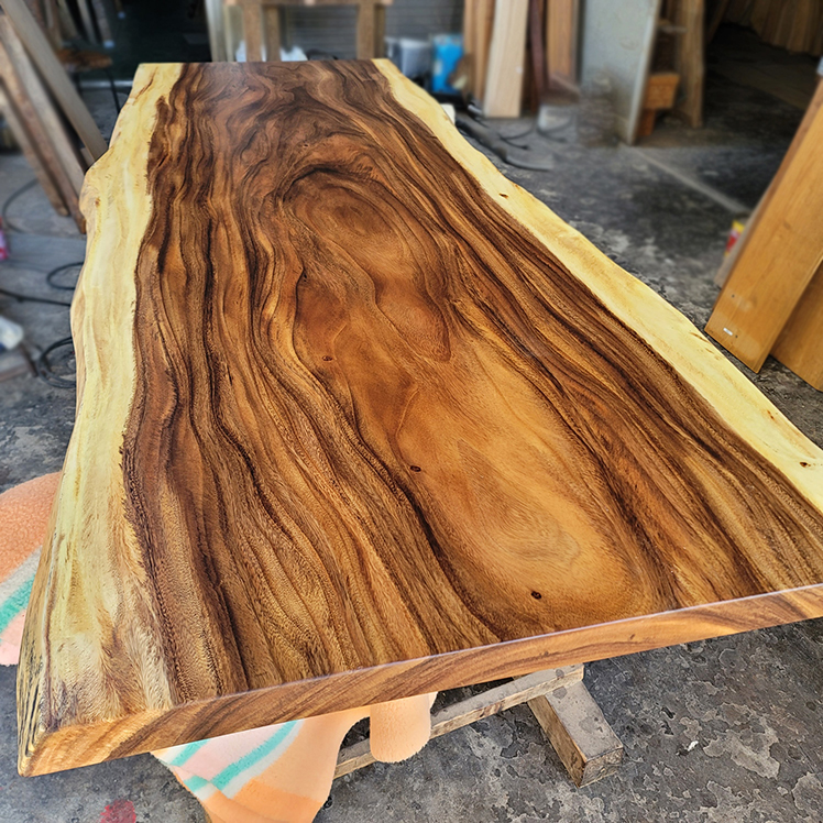 会議用モンキーポット無垢一枚板