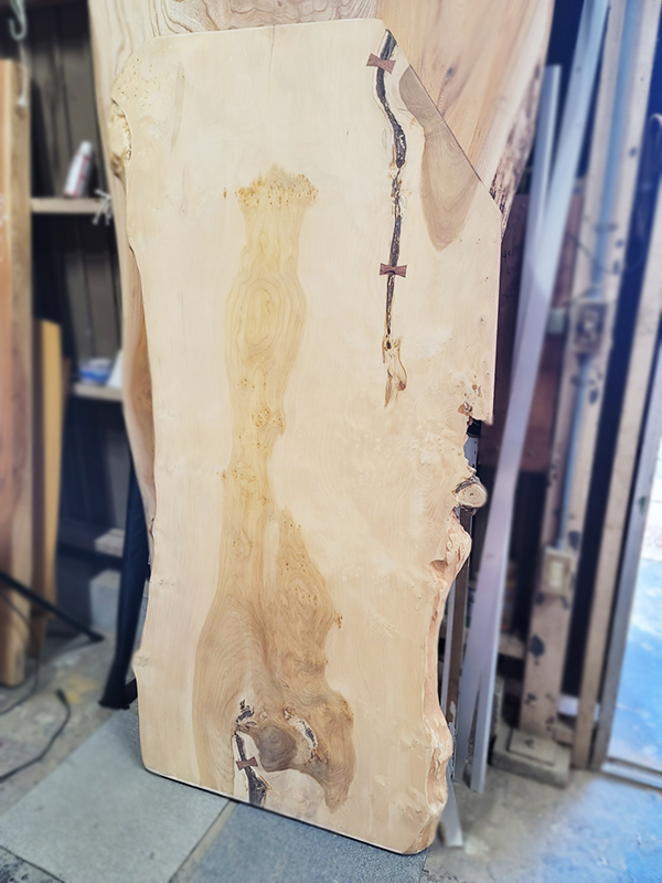 イチョウ一枚板テーブル天板