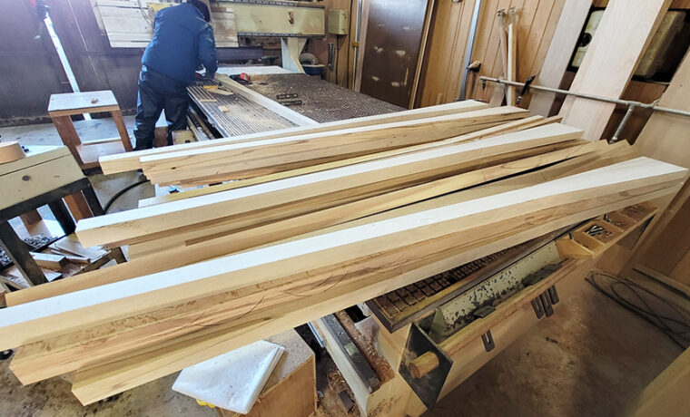 一枚板小物づくり