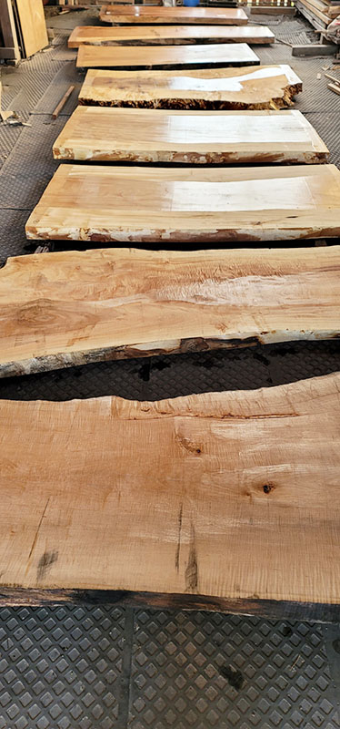 一枚板のお手入れ