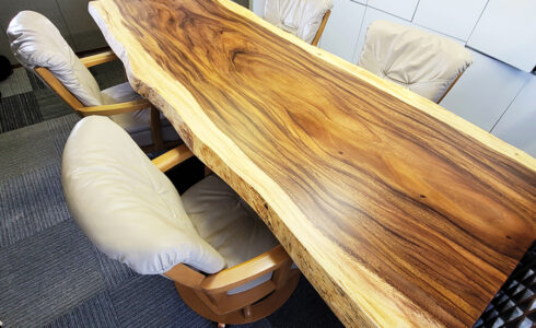 一枚板会議テーブル