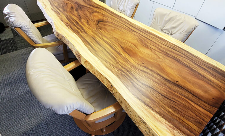一枚板会議テーブル