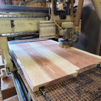 杉一枚板テーブル天板