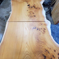 ケヤキ一枚板テーブル