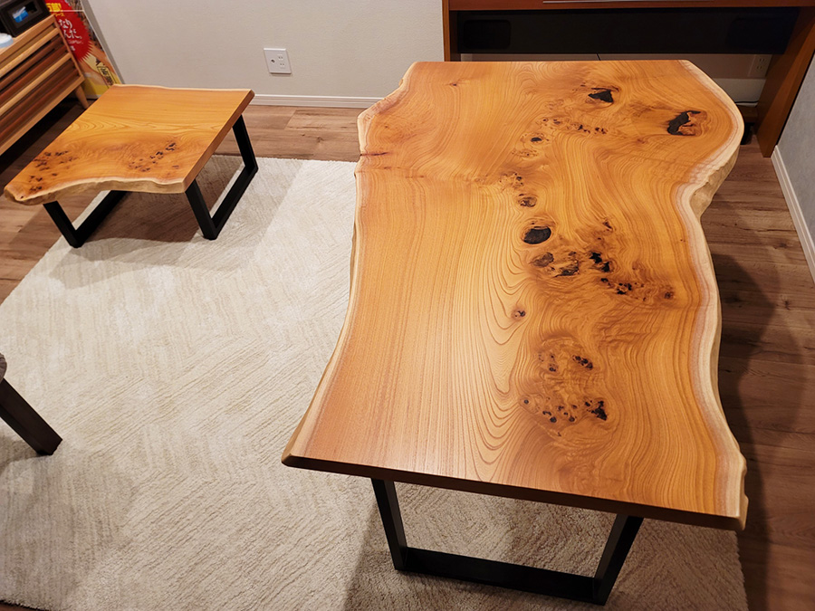 無垢一枚板テーブル