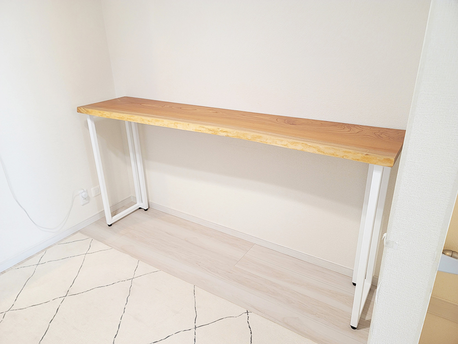 欅一枚板カウンター