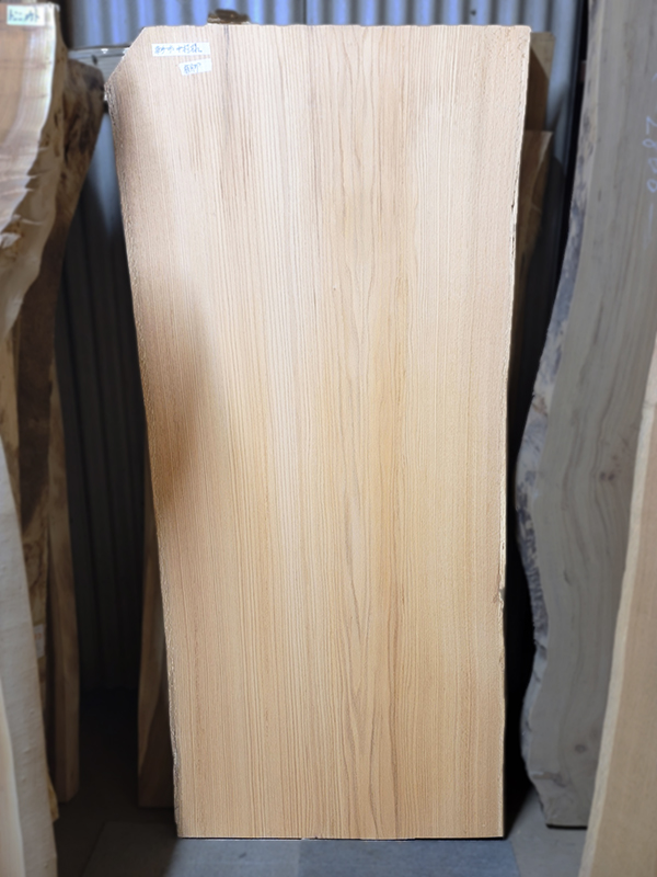 ナラ一枚板テーブル