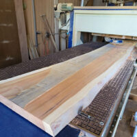 一枚板フラット加工