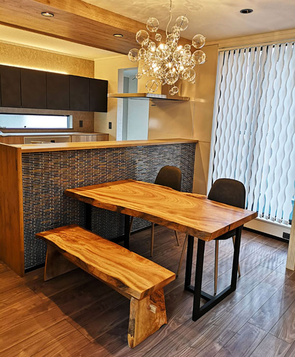 一枚板用アイアン脚